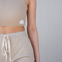 classic breeze shorts / flax (beige)