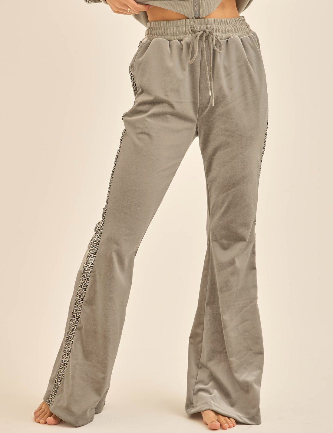 Wellness Tracksuit Pants/ Gray