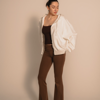 LuxeFit Flare Leggings / 枯茶(brown)