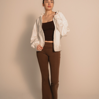 LuxeFit Flare Leggings / 枯茶(brown)