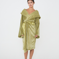 Cuddle Cloud Luxe KIMONO Robe / Matsuba (khaki)