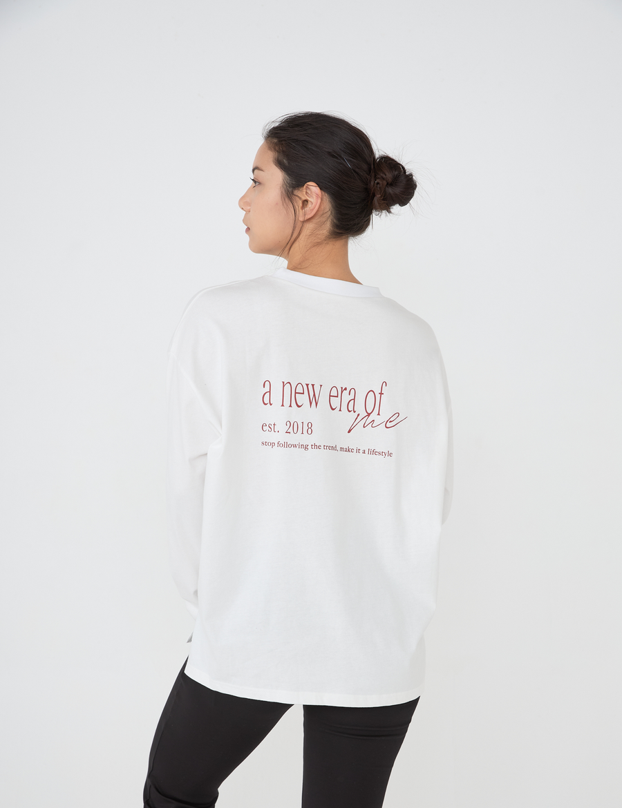 MESSAGE TO YOU Crewneck / 真紅(red)