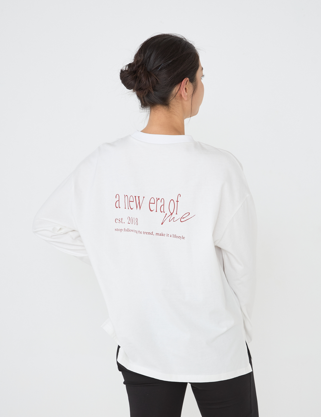 MESSAGE TO YOU Crewneck / 真紅(red)