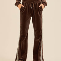 Weekend Velour Pants / 枯茶(brown)