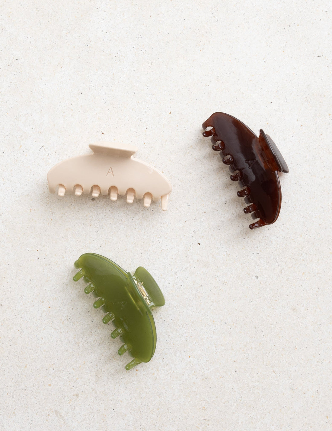 Lux Hair Clip / Matsuba (khaki)