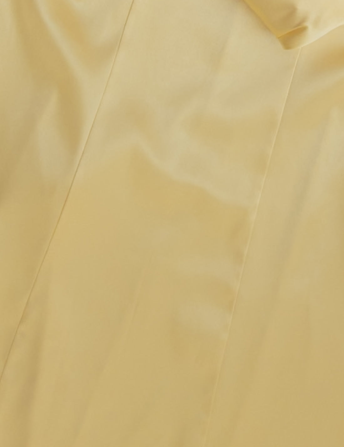 Serene Satin Draped Dress / Hanaba (Yellow)