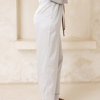 Chic Comfort Satin Pajama Pants / Jun(greige)