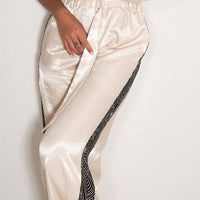 signature wagara sideline pants 24 / 亜麻(beige gold)