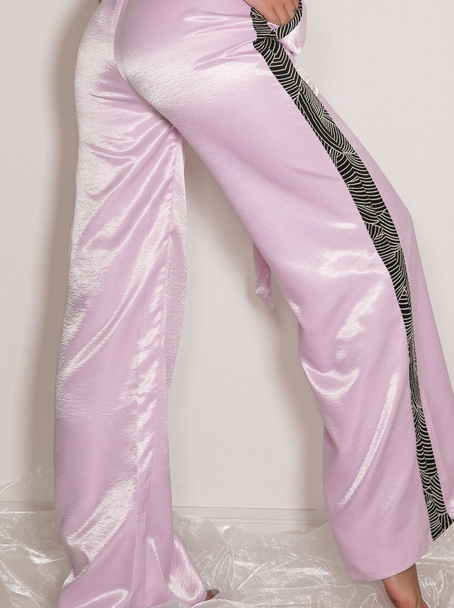 signature wagara sideline pants 24 / 桃色(pink)