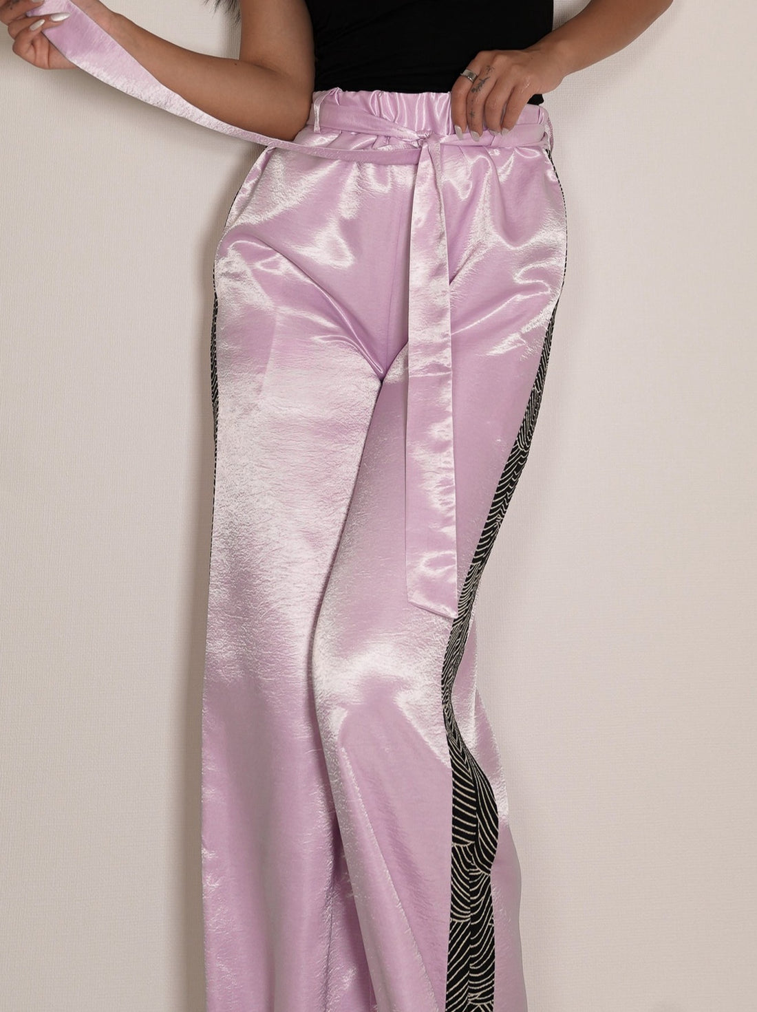 signature wagara sideline pants 24 / 桃色(pink)