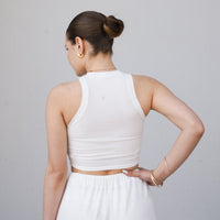 classic go-to tank / gofun(white)