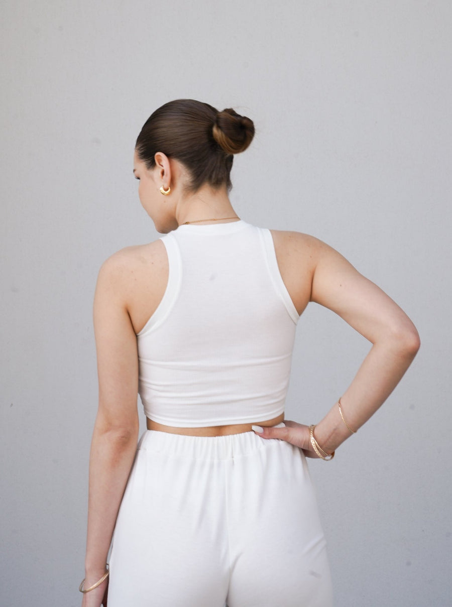 classic go-to tank / gofun(white)