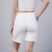 classic breeze shorts / gofun(white)