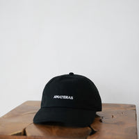 everyday cotton logo cap / 墨(black)