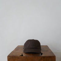 everyday cotton logo cap / 枯茶(brown)