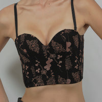 Dreamy bra / floral black