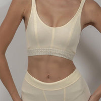 nudy waffle dreamy bra / ivory