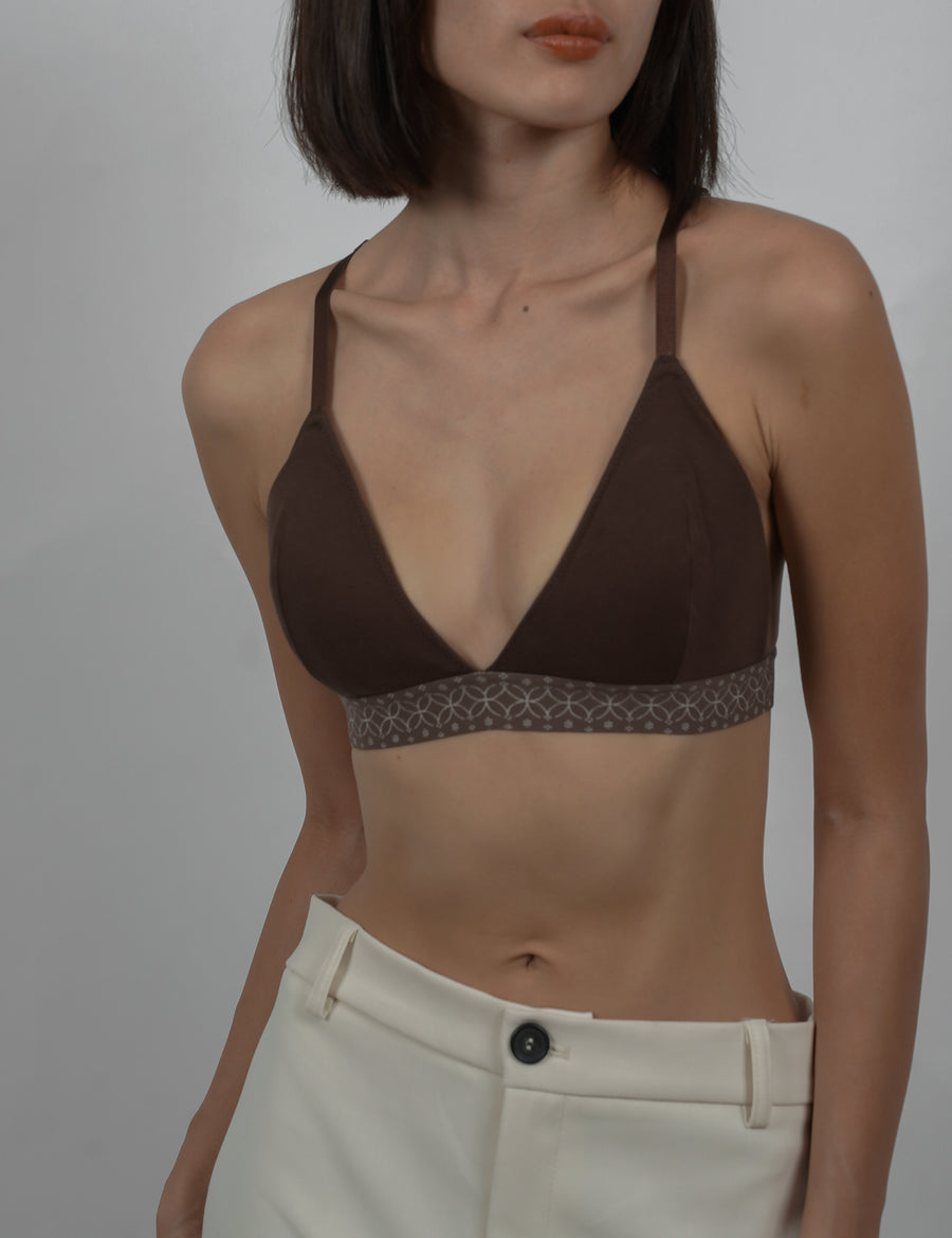 nudy bralette / mocha