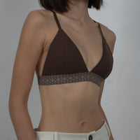 nudy bralette / mocha