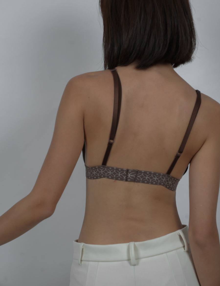 nudy bralette / mocha