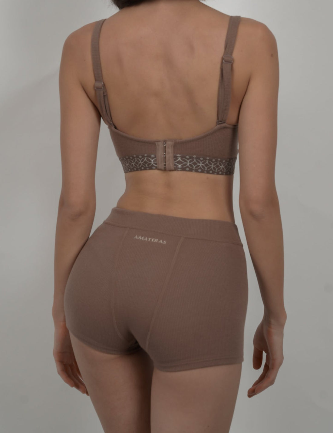 nudy waffle boxer undie / mocha