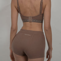 nudy waffle boxer undie / mocha