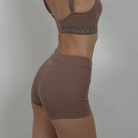 nudy waffle boxer undie / mocha