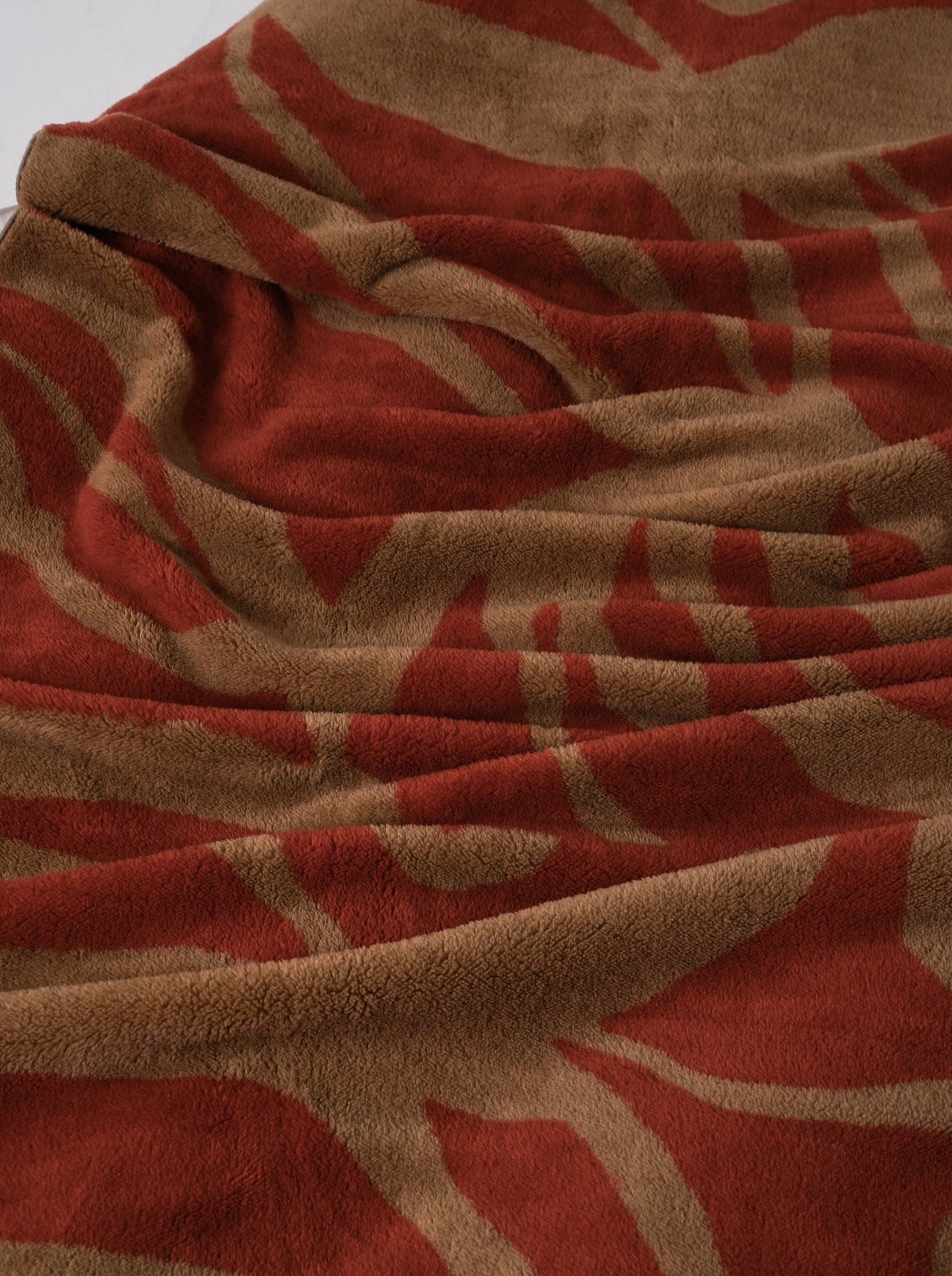 soft warm blanket / brown