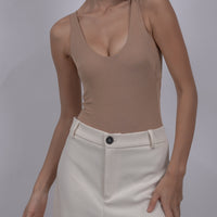 Dreamy Bodysuit / 亜麻(beige)