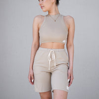 classic breeze shorts / flax (beige)