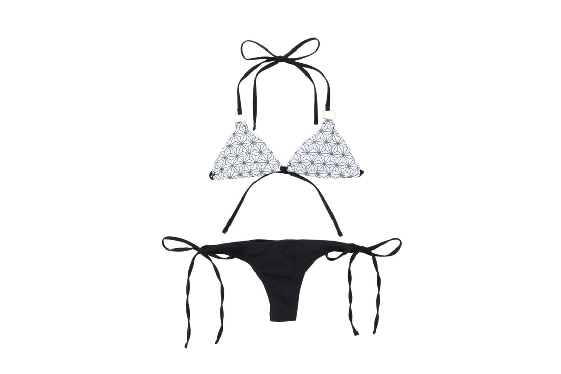 asanoha reversible bikini set – AMATERASJAPAN