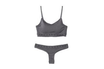 dreamy asanoha bikini set / gray