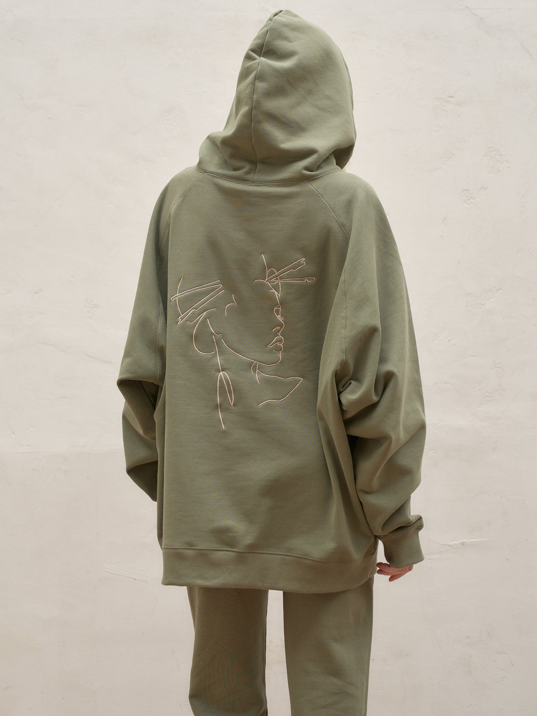 Basic volume 舞妓 tracksuits / 松葉(khaki) – AMATERASJAPAN